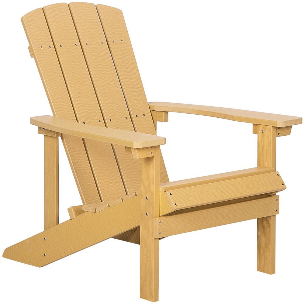 Sedia Da Giardino Gialla Adirondack - Foto 1