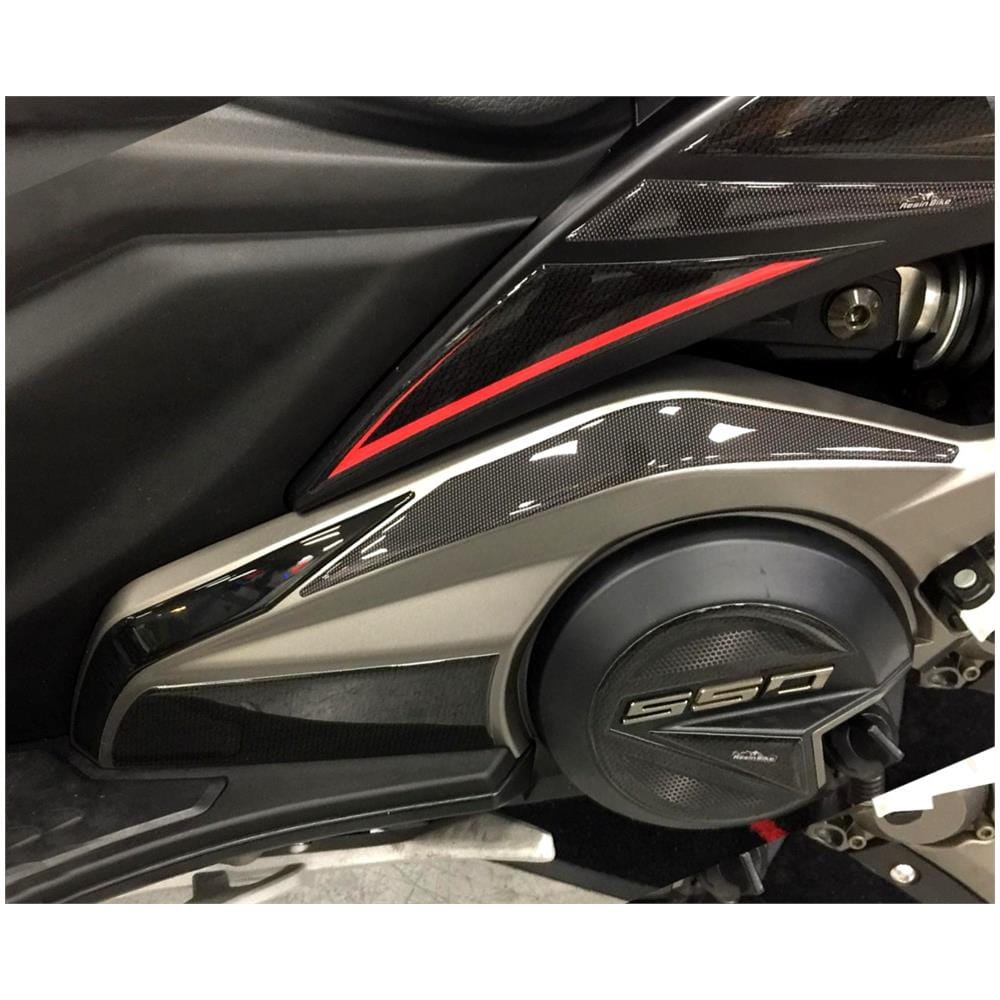 Adesivi Resin 3d Protezioni Laterali Mod 03 Compatibili Con Kymco Ak 550 2018 - Foto 2