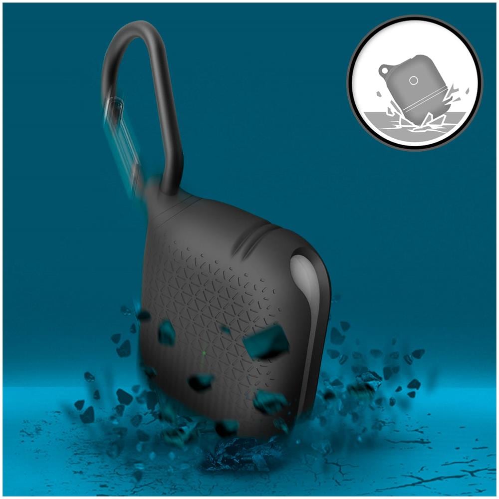 Cover Apple Airpods Pro Waterproof 1m Antishock Edition Premium Nero - Foto 5