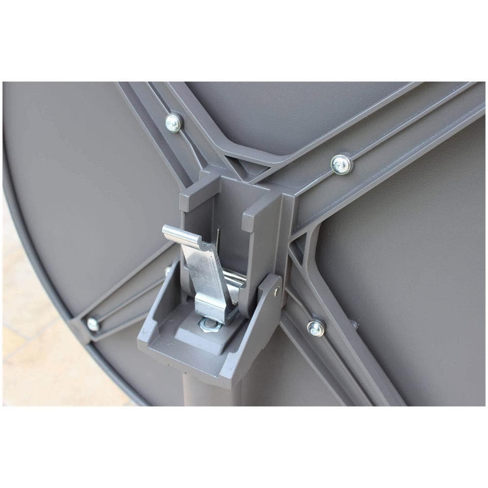 Opera - Set Tavolo In Metallo Cm Ø 60 X 74 H Con 2 Poltrone Maris - Foto 4