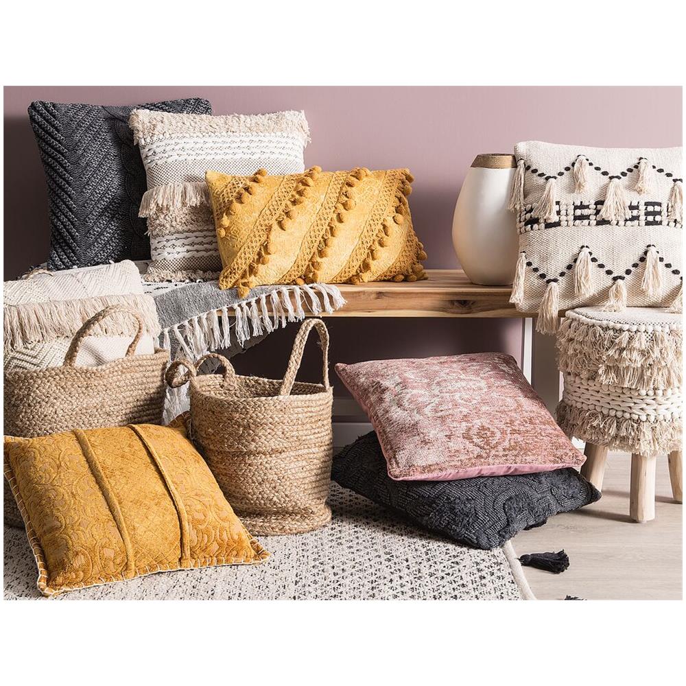 Set Di Due Cuscini Gialli 45 X 45 Cm Kavalam - Foto 2
