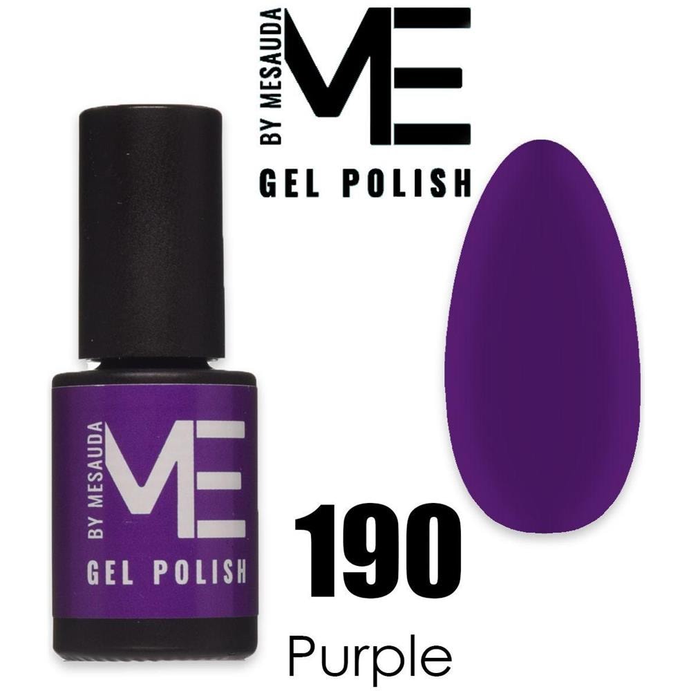 Gel Polish Semipermanente - 190 Purple - 5 Ml - Me By - Foto 1