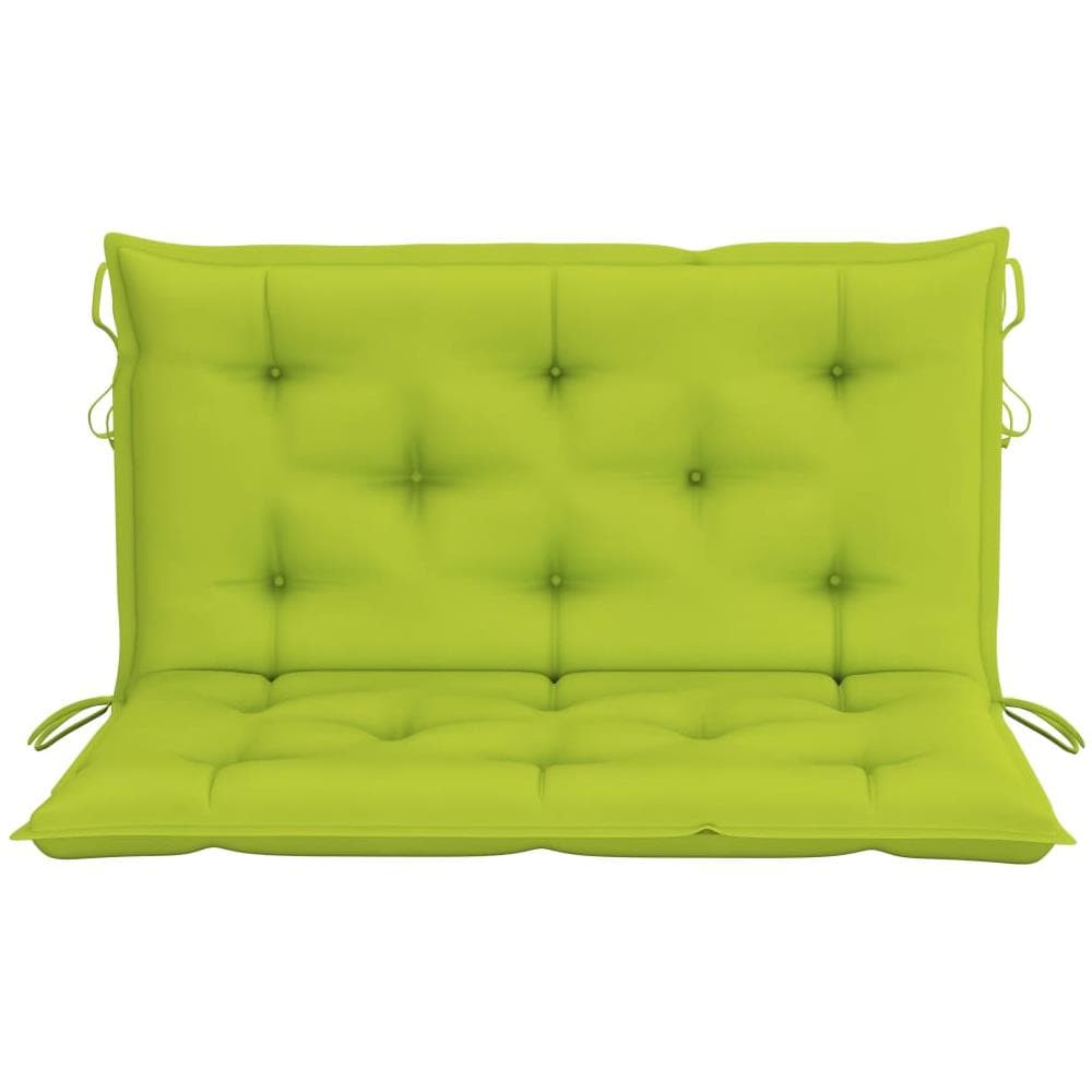 Cuscino Panca Verde Intenso 100x (50+50) x7cm in Tessuto Oxford - Foto 3