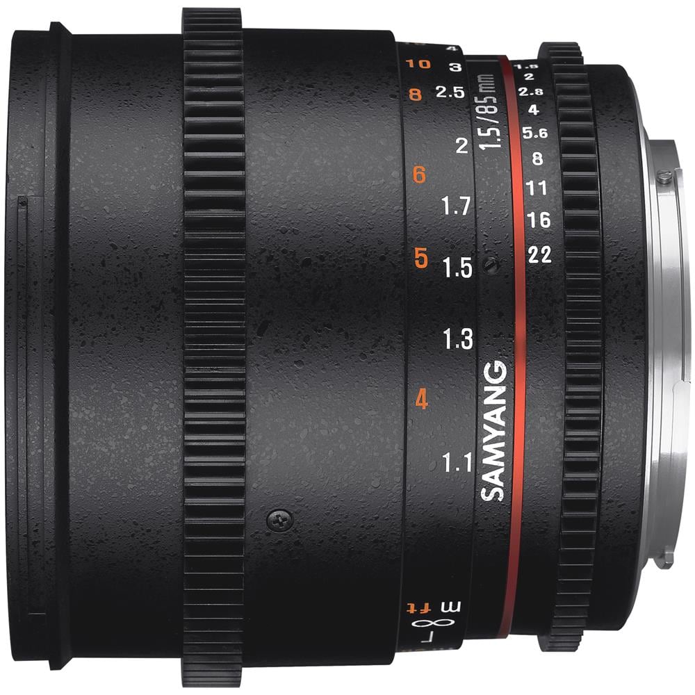 85mm T1.5 VDSLR AS IF UMC II, SLR, 9/7, Manuale, Micro quattro terzi, Full frame, Nero - Foto 1