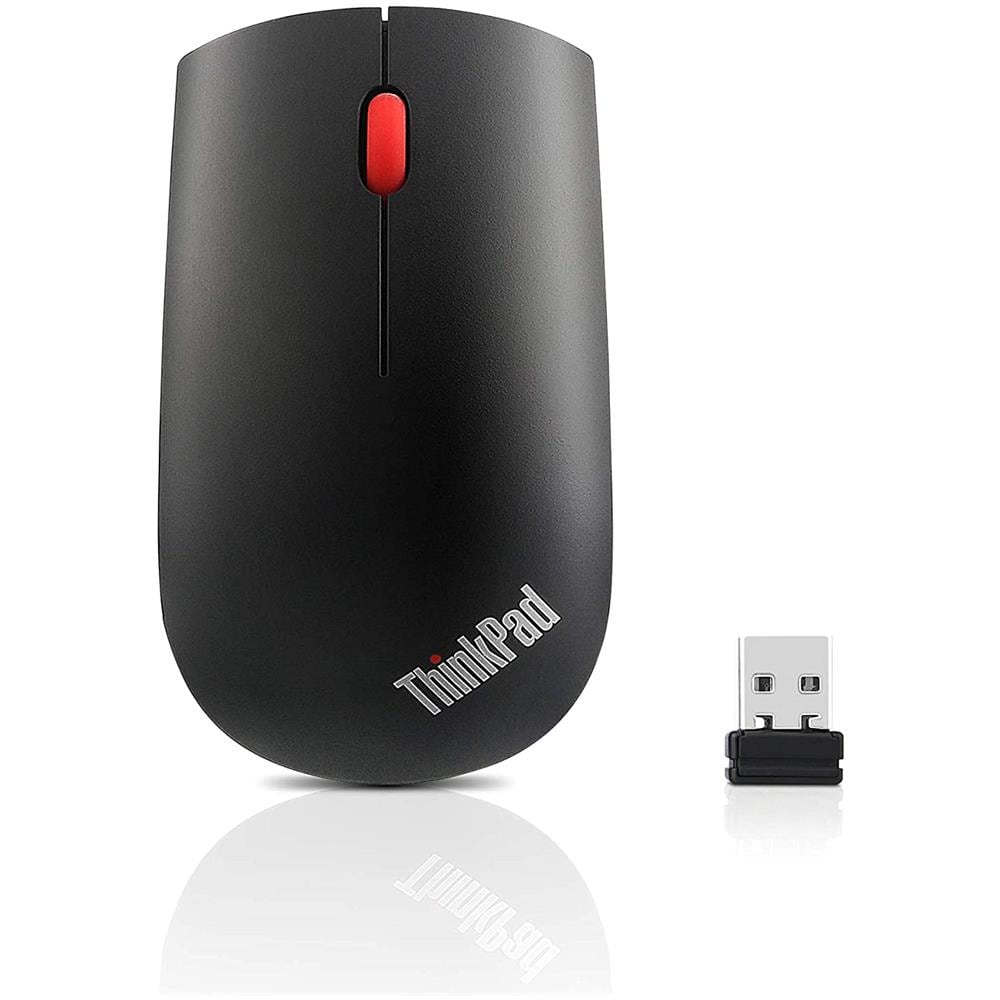 Mouse Wireless Think Pad Ottico 3 Tasti 1200 DPI Colore Grigio e Rosso - Foto 2