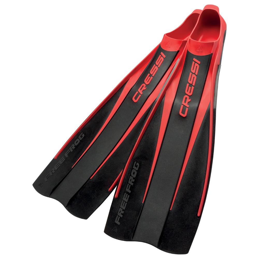 Pinne Free Frog Medium 37/38 Nero / rosso - Foto 1