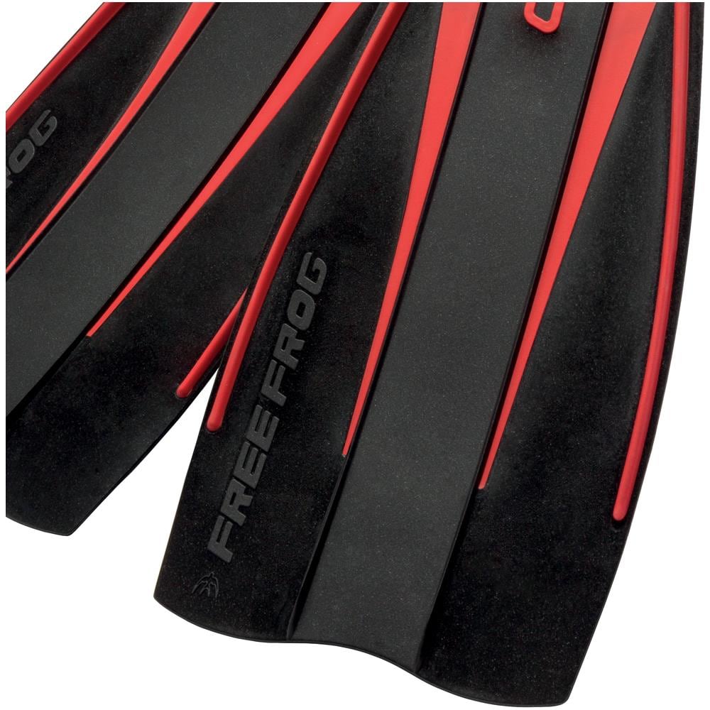 Pinne Free Frog Medium 37/38 Nero / rosso - Foto 2