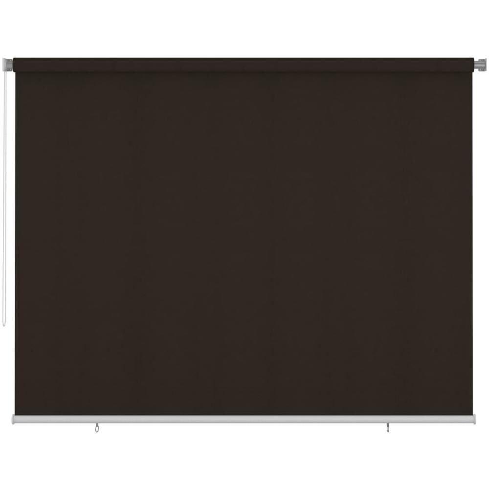 Tenda A Rullo Per Esterni 300x230 Cm Marrone Hdpe - Foto 1