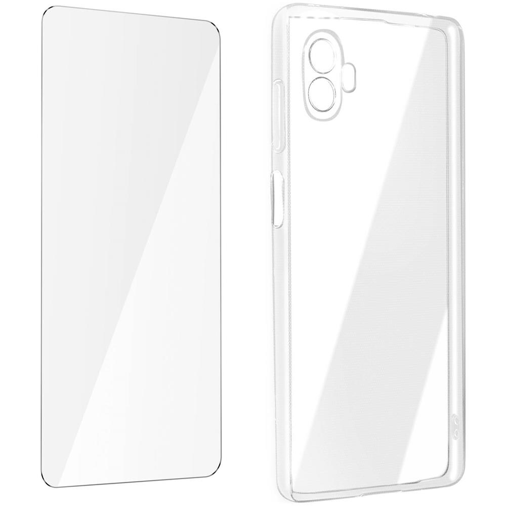 Cover Silicone Samsung Galaxy Xcover 6 Pro + Vetro Temperato Trasparente - Foto 1