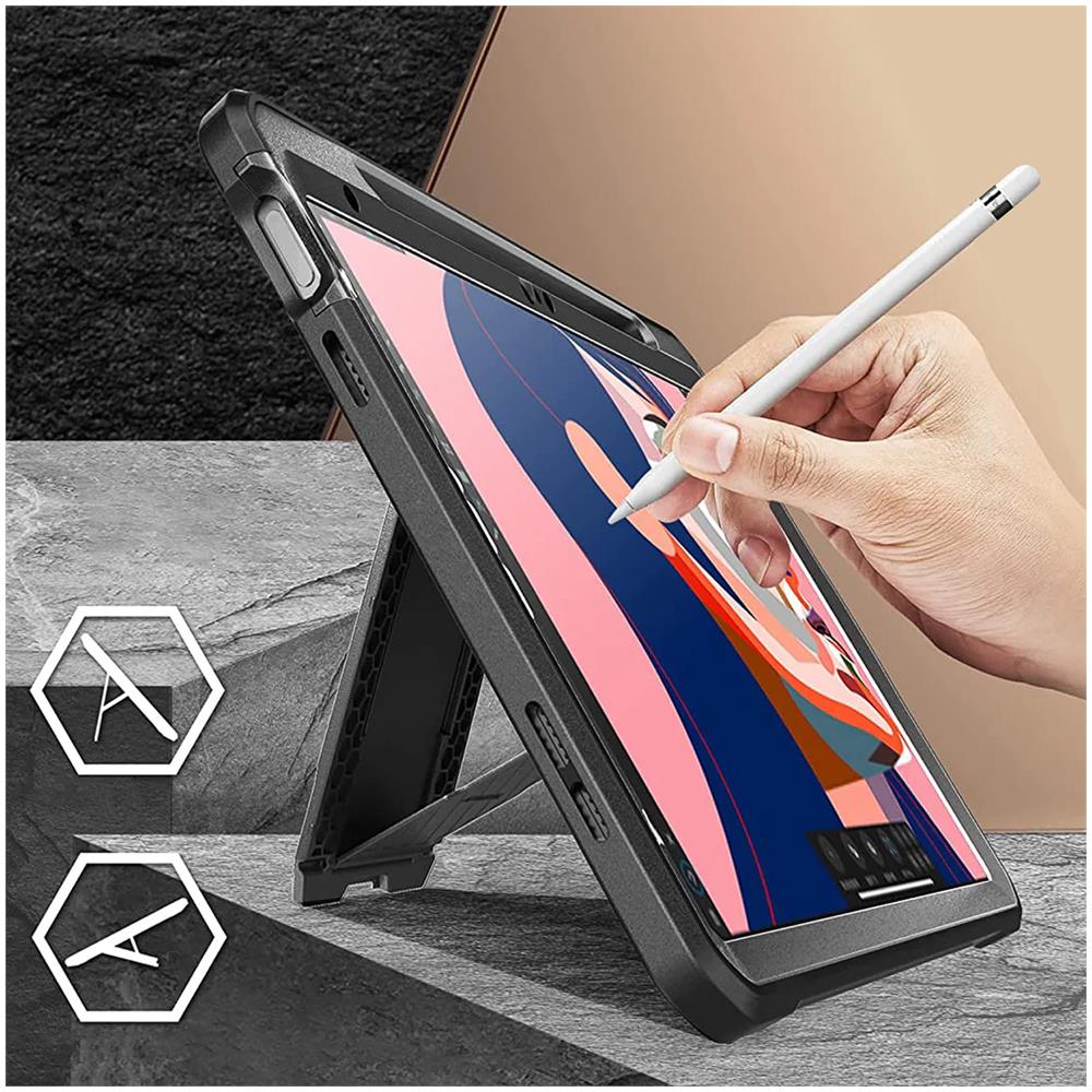 Cover Per Ipad A16 / 10.9 2022 Multistrato Unicorn Beetle Pro Supcase Nero - Foto 5