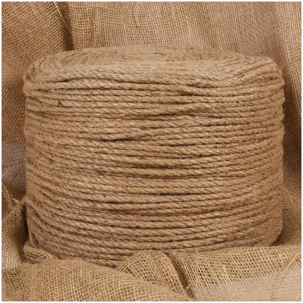 Corda In Juta Lunga 250 M Spessa 6 Mm - Foto 1