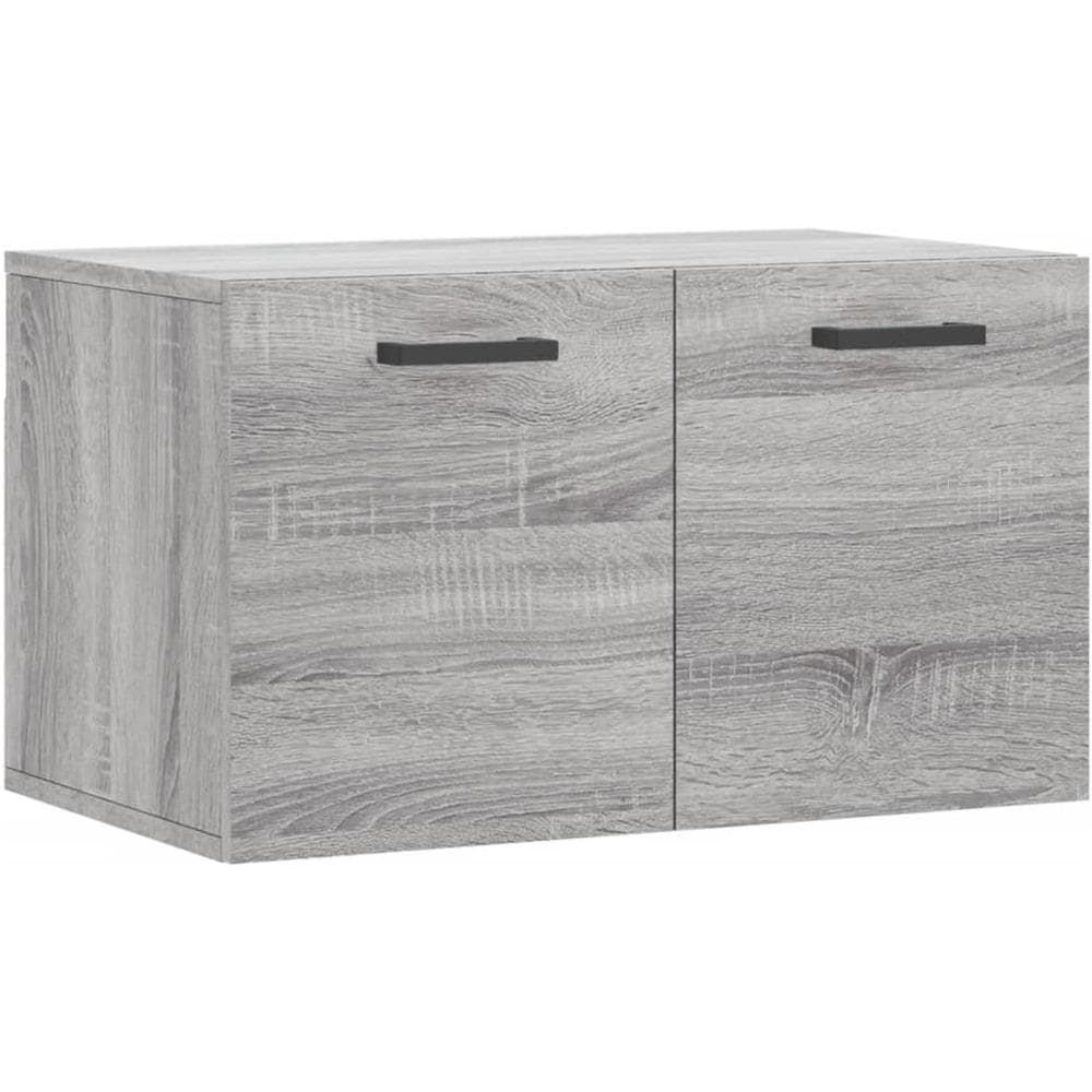 Mobile A Parete Grigio Sonoma 60x36,5x35cm In Legno Multistrato - Foto 2