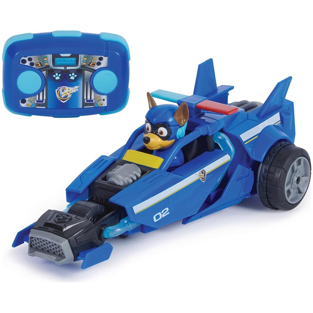 Paw Patrol Auto Della Polizia Telecomandata Con Chase Action Figure Idea Regalo - Foto 1