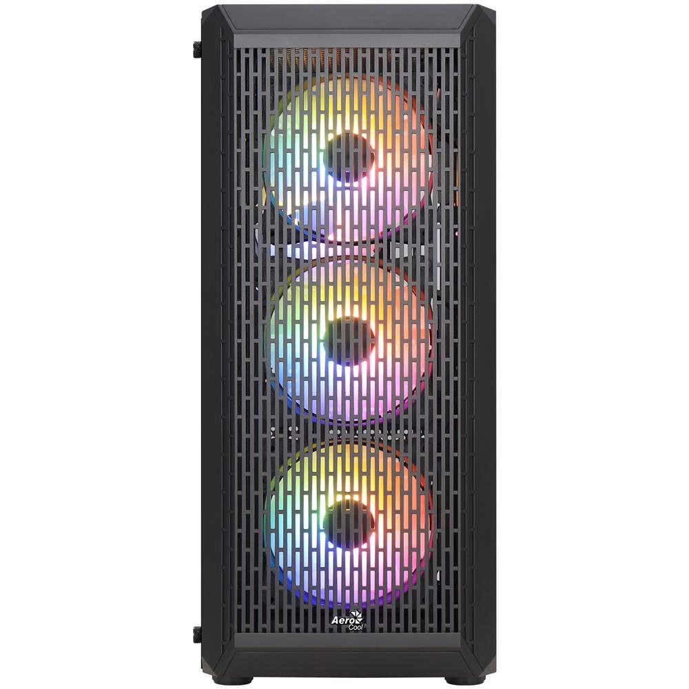 Case Beam Midi Tower ATX, micro ATX, Mini-ITX 3 Porte USB 3.2 Colore Nero (Finestrato) - Foto 2