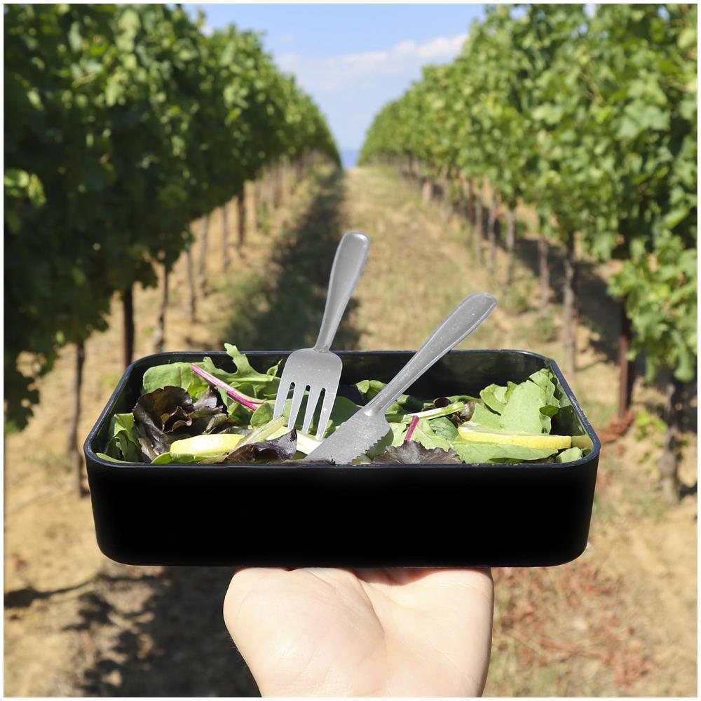 USE&REUSE Forchetta tavola Confezione - Confezione da 50 pezzi Made in Italy - Foto 3