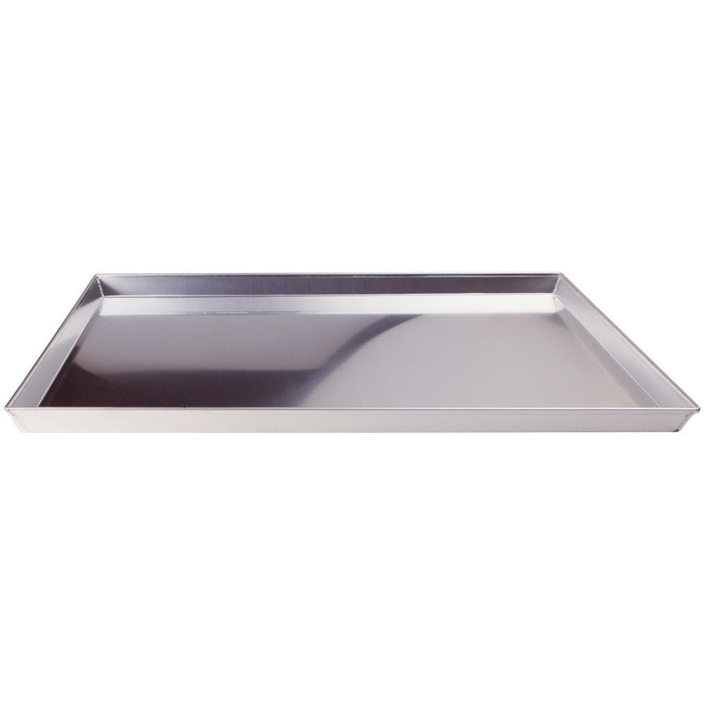 Teglia Rettangolare In Lega Alluminio 3003 Con Orlo - Misura Cm 55x38 - Altezza Cm 3 - Foto 1