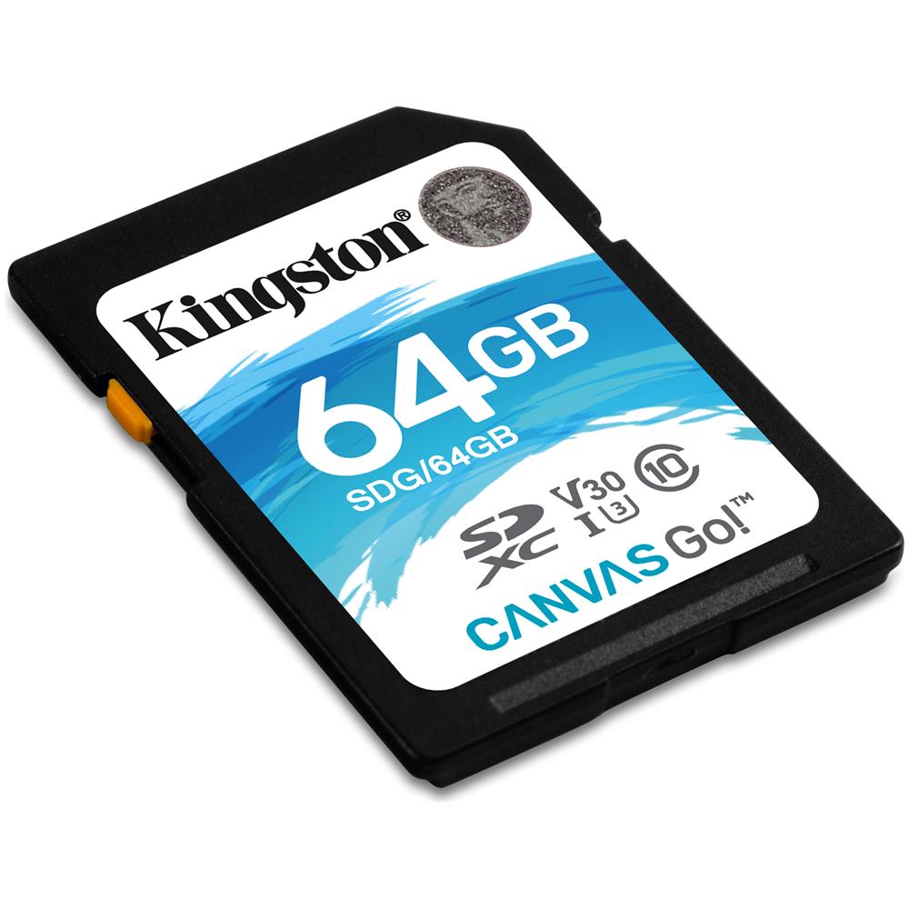 Scheda di Memoria SDXC Canvas Go 64 GB UHS-I di Classe 10 Velocità 90 MB / s - Foto 2