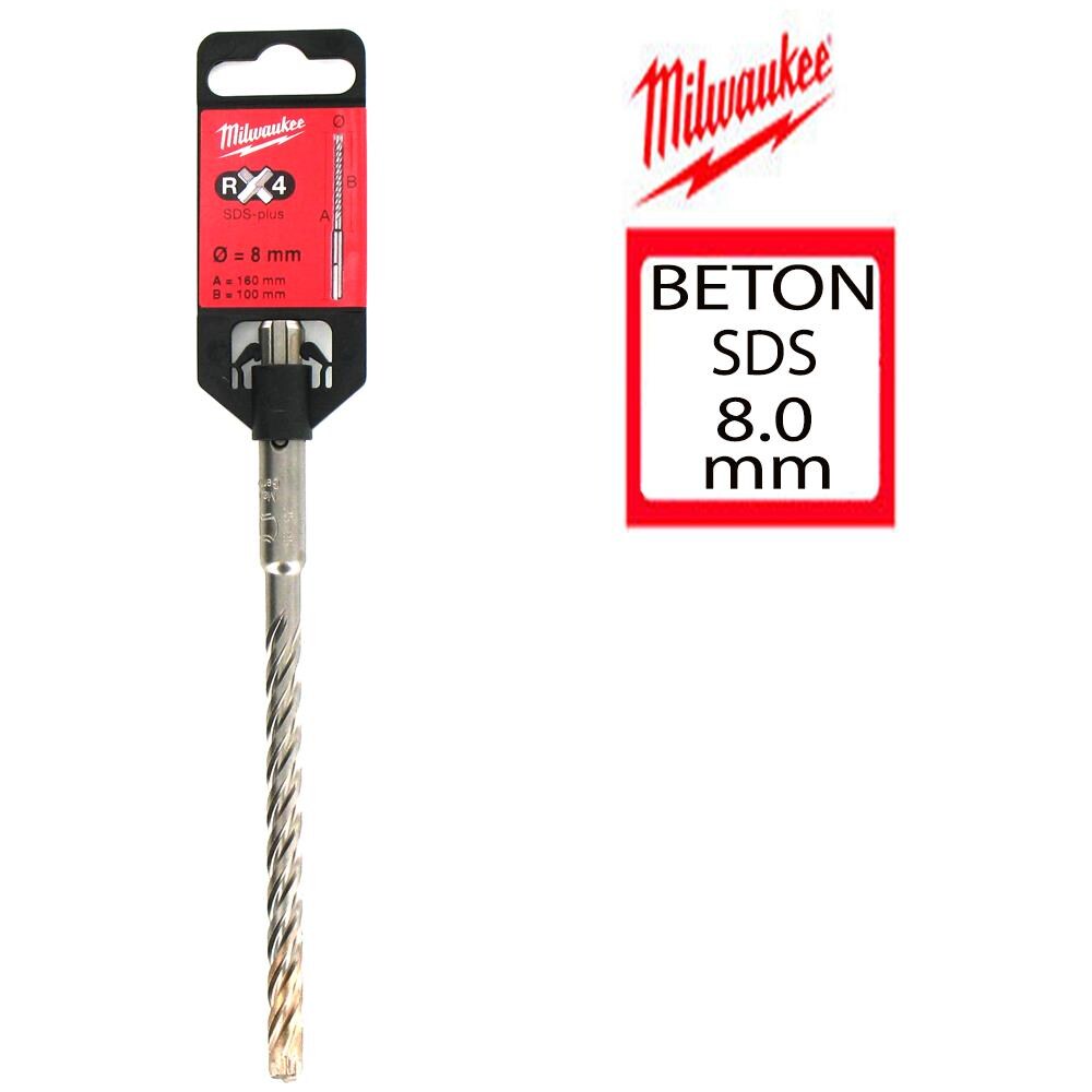 Trapano Rx4 Sds-plus 8 X 160 Millimetri 4.932.352,0220 - Foto 1