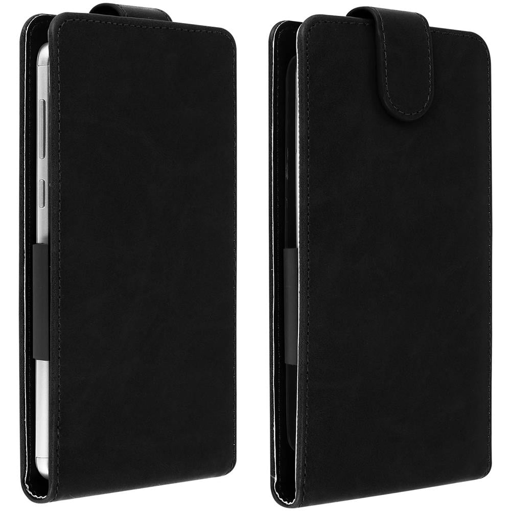 Custodia Smartphone 5,5''"" A 6,0'' Sportellino Portafoglio Universale - Nero - Foto 1