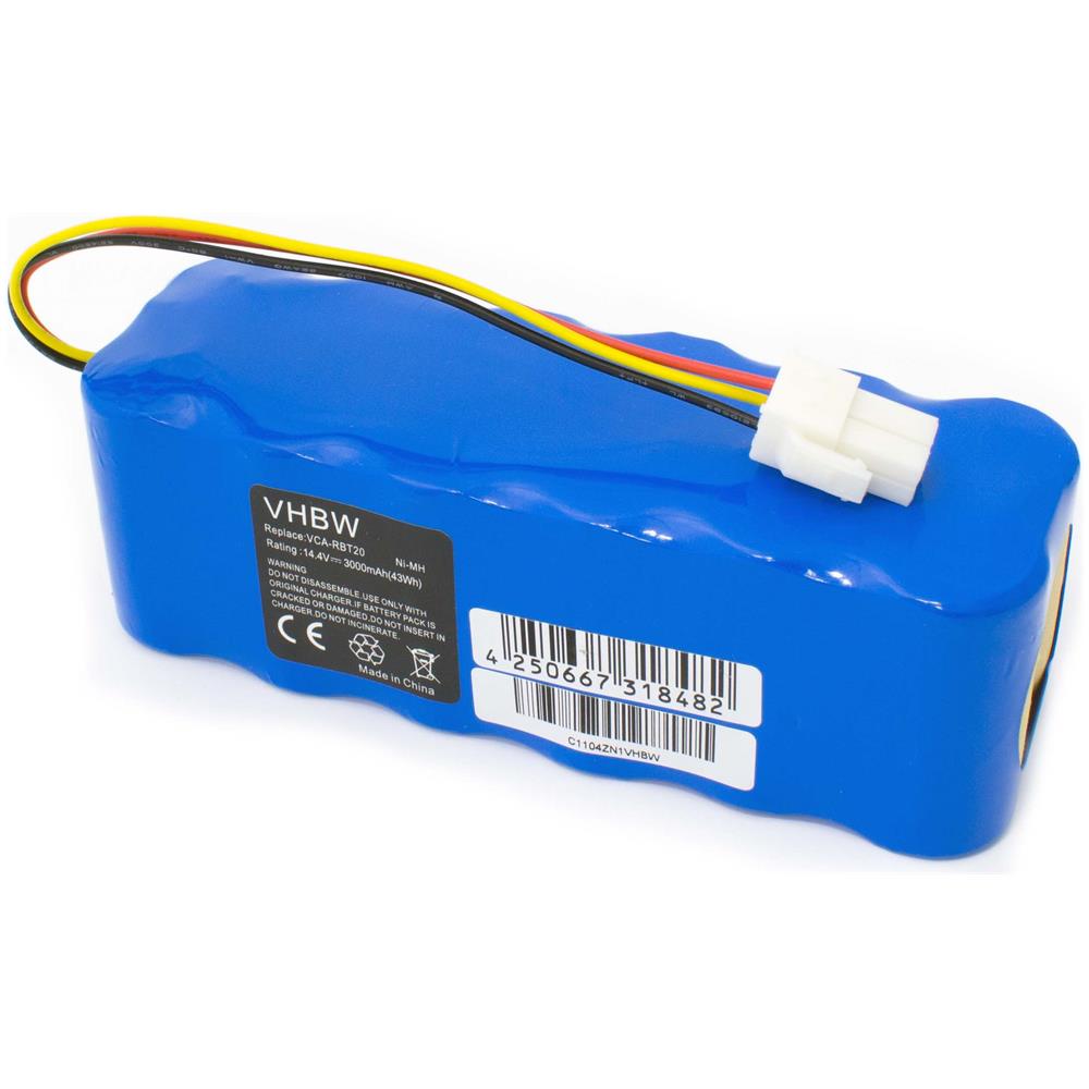 vhbw - Ni-mh Batteria 3000mah (14.4v) Per Aspirapolvere Samsung Sr8750,  Vr10atbatgy, Sw, Trd, Sw, Vr10btbatbb, Sw, Vr10btbatub, Sw Come Vca-rbt20.  - ePRICE