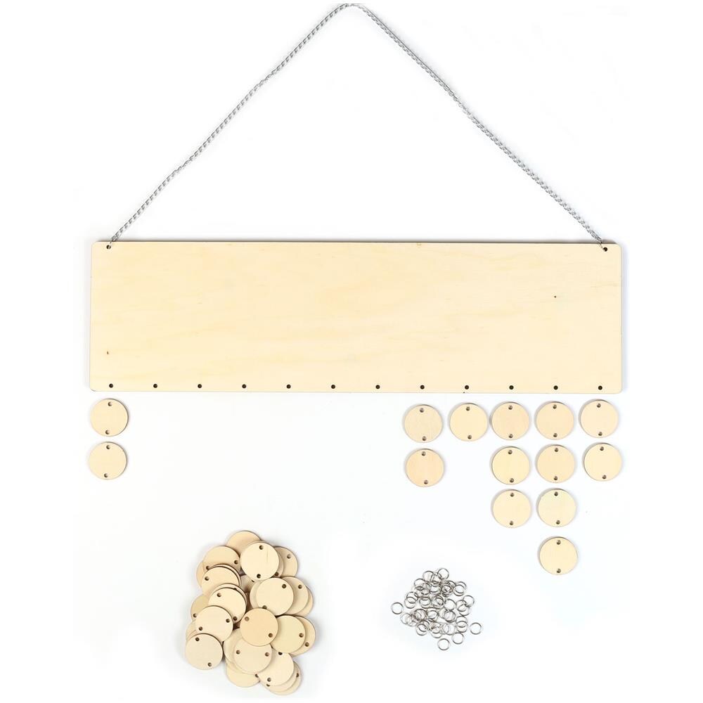 Calendario Degli Anniversari Di Legno - Foto 2