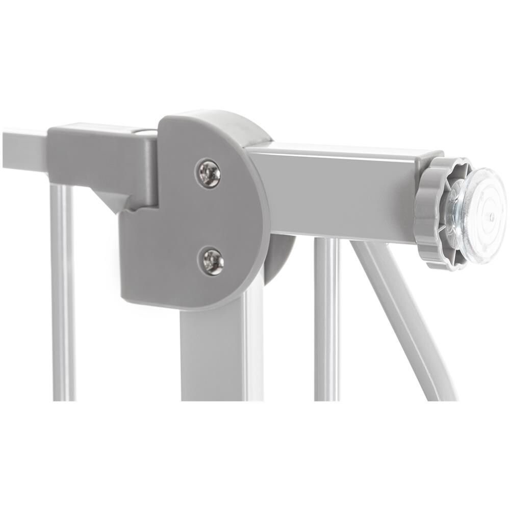 Truus Slim Led Cancelletto Di Sicurezza Lunghezza Da 75 Fino A 80 Cm, 105 Cm Con Estensione Fissaggio A Pressione Con Luci Led Con Sensore Crepuscolo (grigio)  - Foto 7