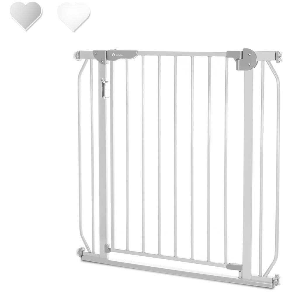 Truus Slim Led Cancelletto Di Sicurezza Lunghezza Da 75 Fino A 80 Cm, 105 Cm Con Estensione Fissaggio A Pressione Con Luci Led Con Sensore Crepuscolo (grigio)  - Foto 1