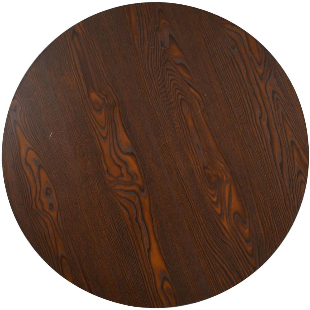 Tavolo Da Bistrot Marrone Scuro 80 Cm In Mdf - Foto 2