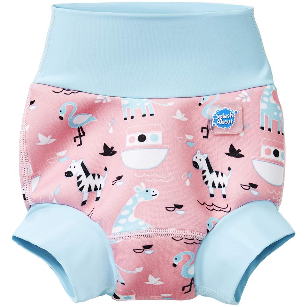 Splash A Proposito Del Capretto Del Bambino Di Nuovo E Migliorato Felice Pannolino Rosa (arca Di Nina) 3-6 Mesi - Foto 1