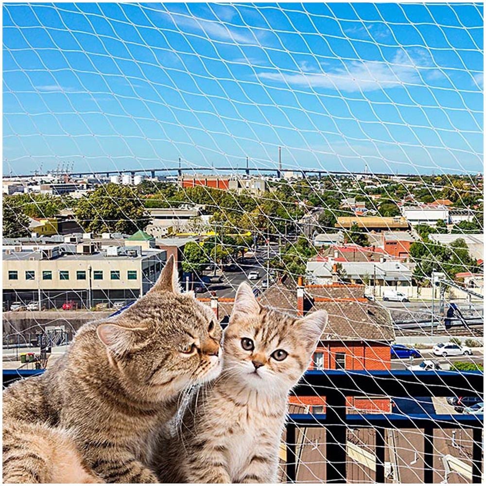 Cat Net Rete Sicurezza Balcone Gatti Ferplast Nylon Rsistente A Uv - Foto 2