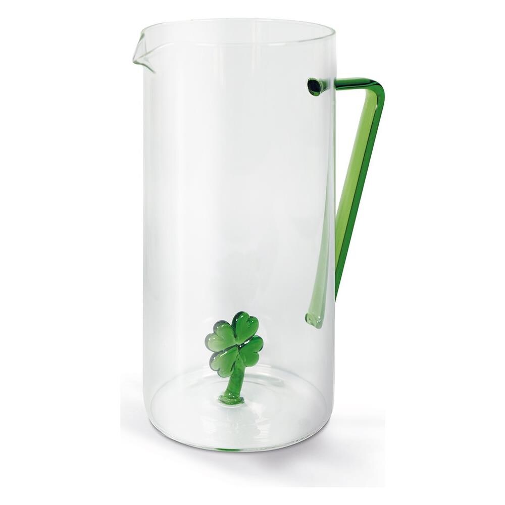 Caraffa In Vetro Figure Quadrifoglio - Foto 2