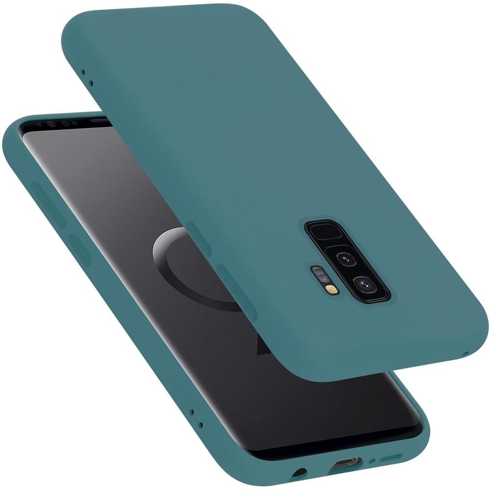 Custodia Compatibile Con Samsung Galaxy S9 Plus In Liquid Verde - Coperchio Protettivo In Silicone Tpu Flessibile - Foto 1