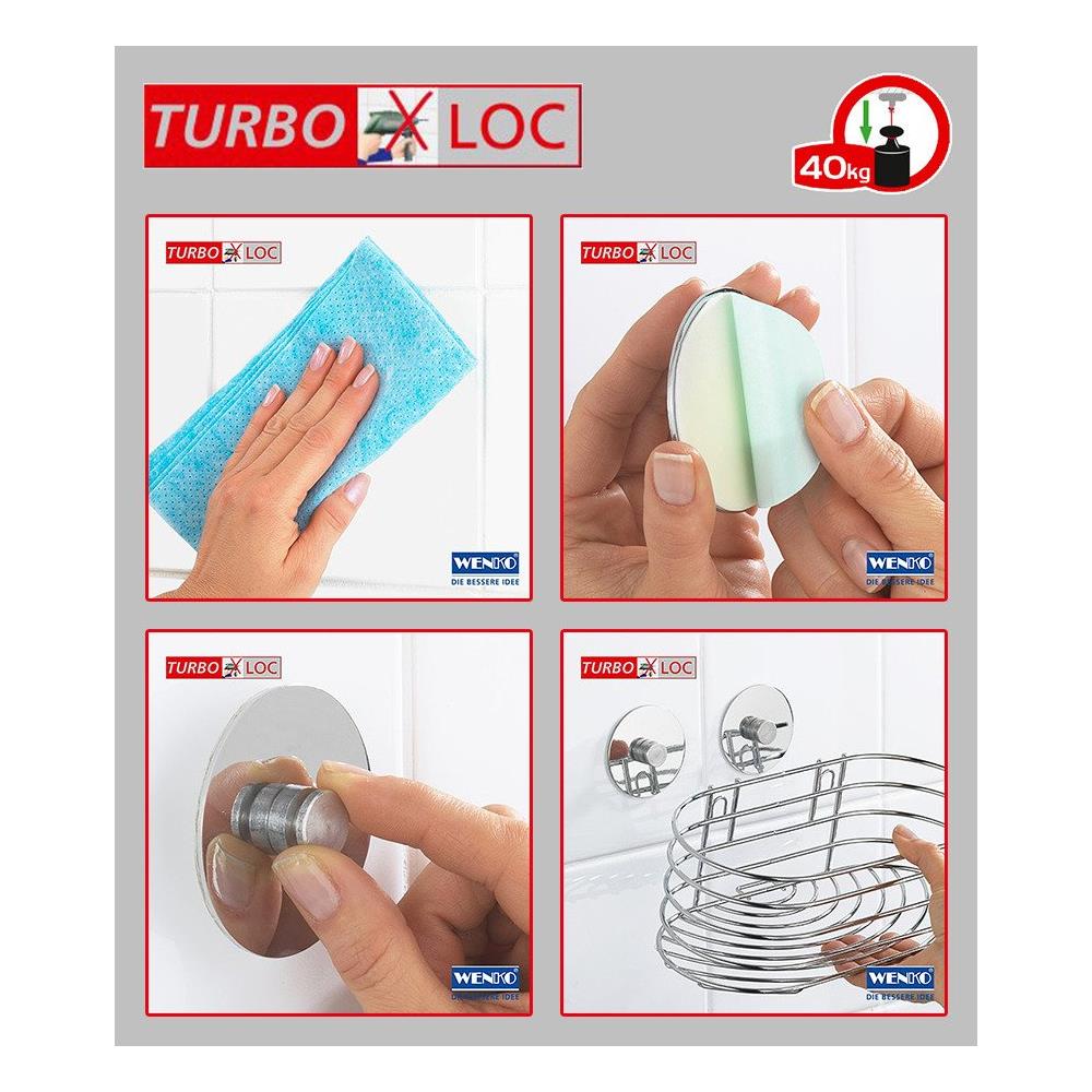 Quadro Dispenser Di Sapone Liquido Con Porta Turbo-loc, Wenko - Foto 4
