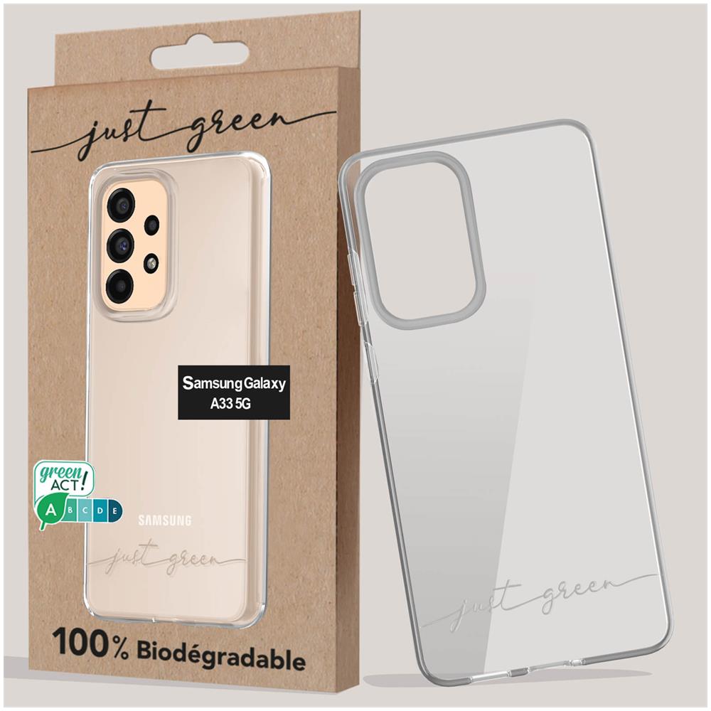 Cover Biodegradabile Per Samsung Galaxy A33 Trasparente - Foto 2