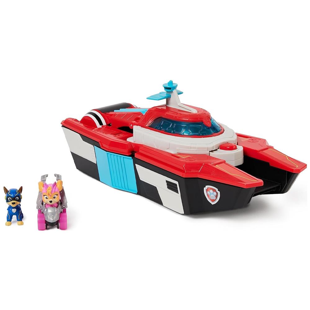Paw Patrol Il Super Film Giocattolo Pup Squad Aircraft Trasformabile Idea Regalo - Foto 1