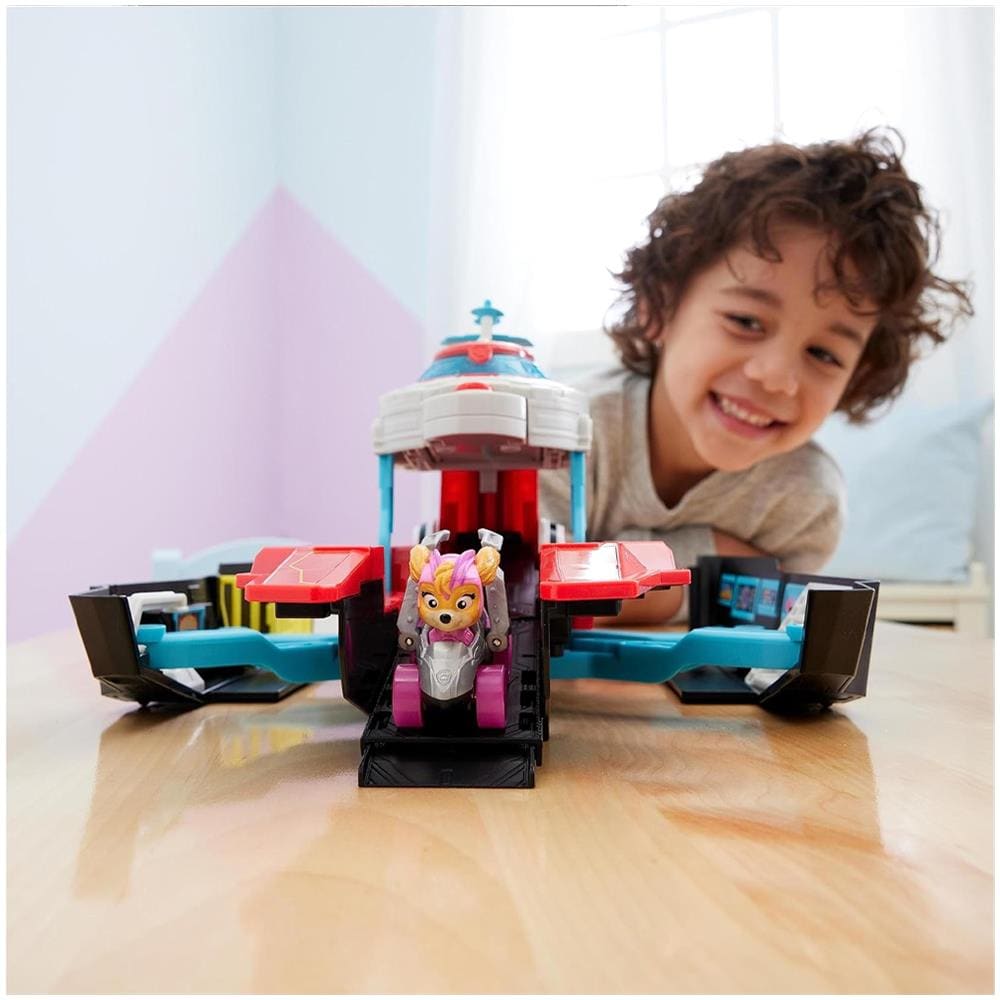 Paw Patrol Il Super Film Giocattolo Pup Squad Aircraft Trasformabile Idea Regalo - Foto 2