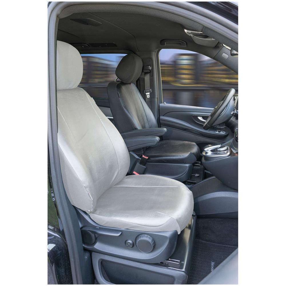 Transporter Coprisedili In Similpelle Per Mercedes-benz Classe V 447, Sedile Singolo Bracciolo Conducente Interno - Foto 1