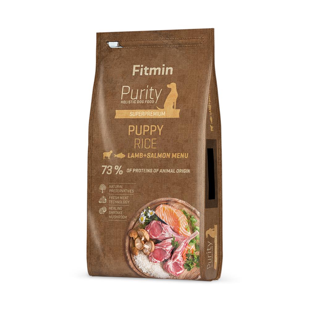 PURITY RICE PUPPY LAMB&SALMON 2kg Adulto Agnello, Riso - Foto 1