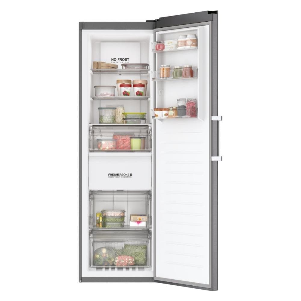 Congelatore Verticale H3F330SEH1 A Libera Installazione No Frost Capacità Netta 330 l Classe E Colore Grigio - Foto 4