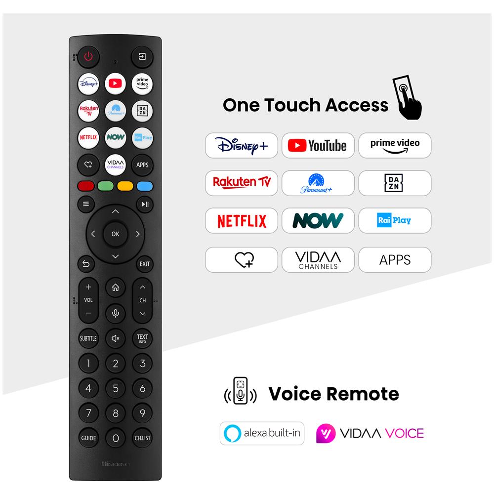 TV QNED Ultra HD 4K 50" 50U6NQ Smart TV VIDAA 2024 - Foto 8