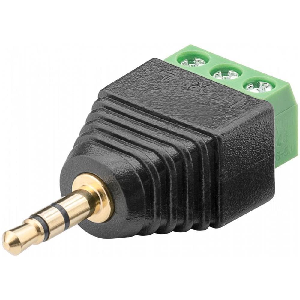 IADAP TB3-AU35M - Adattatore Audio 3.5'' Maschio a Terminal Block 3 pin - Foto 1