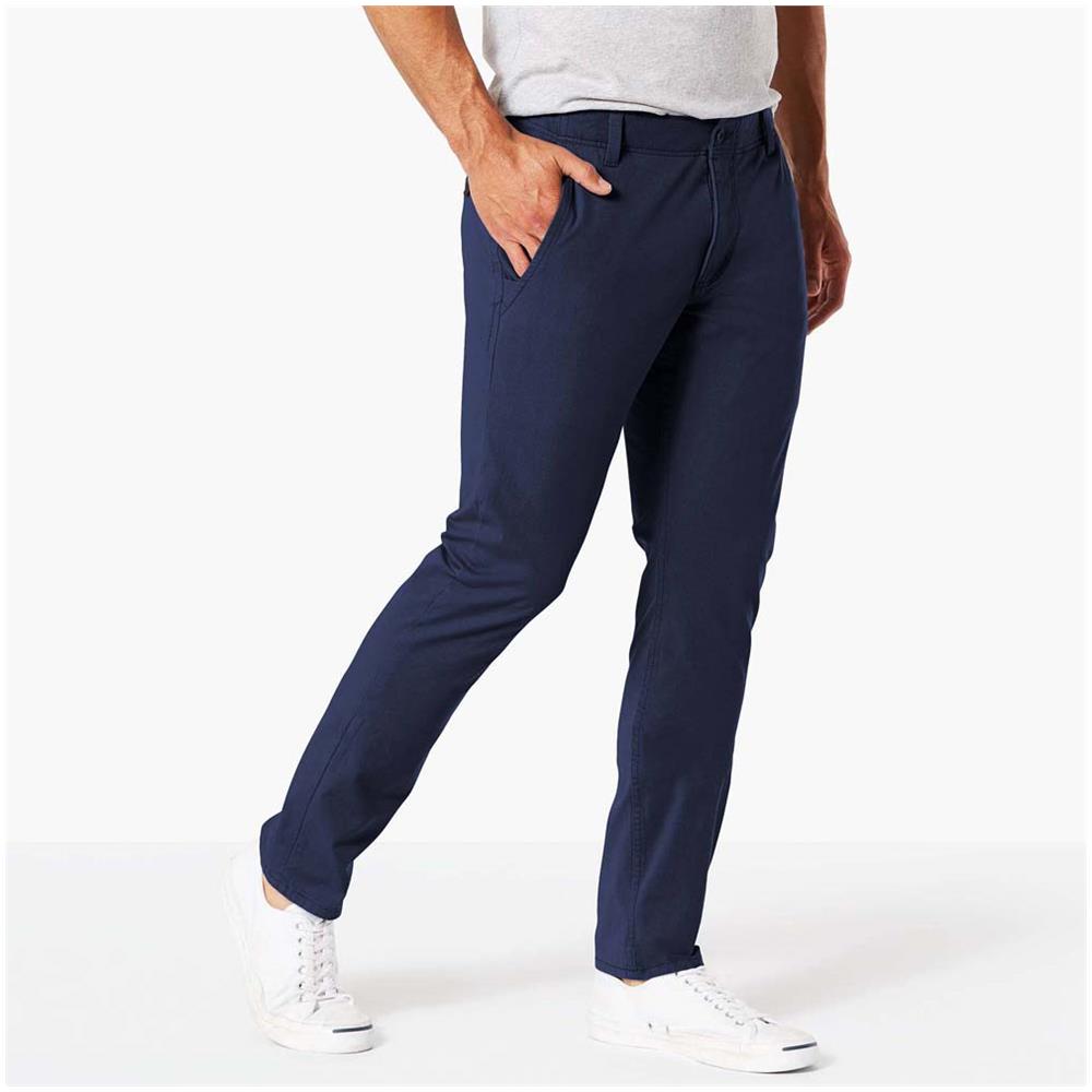 Pantaloni Dockers Alpha Khaki Smart 360 Flex Skinny L34 Abbigliamento Uomo W33-l34 - Foto 3