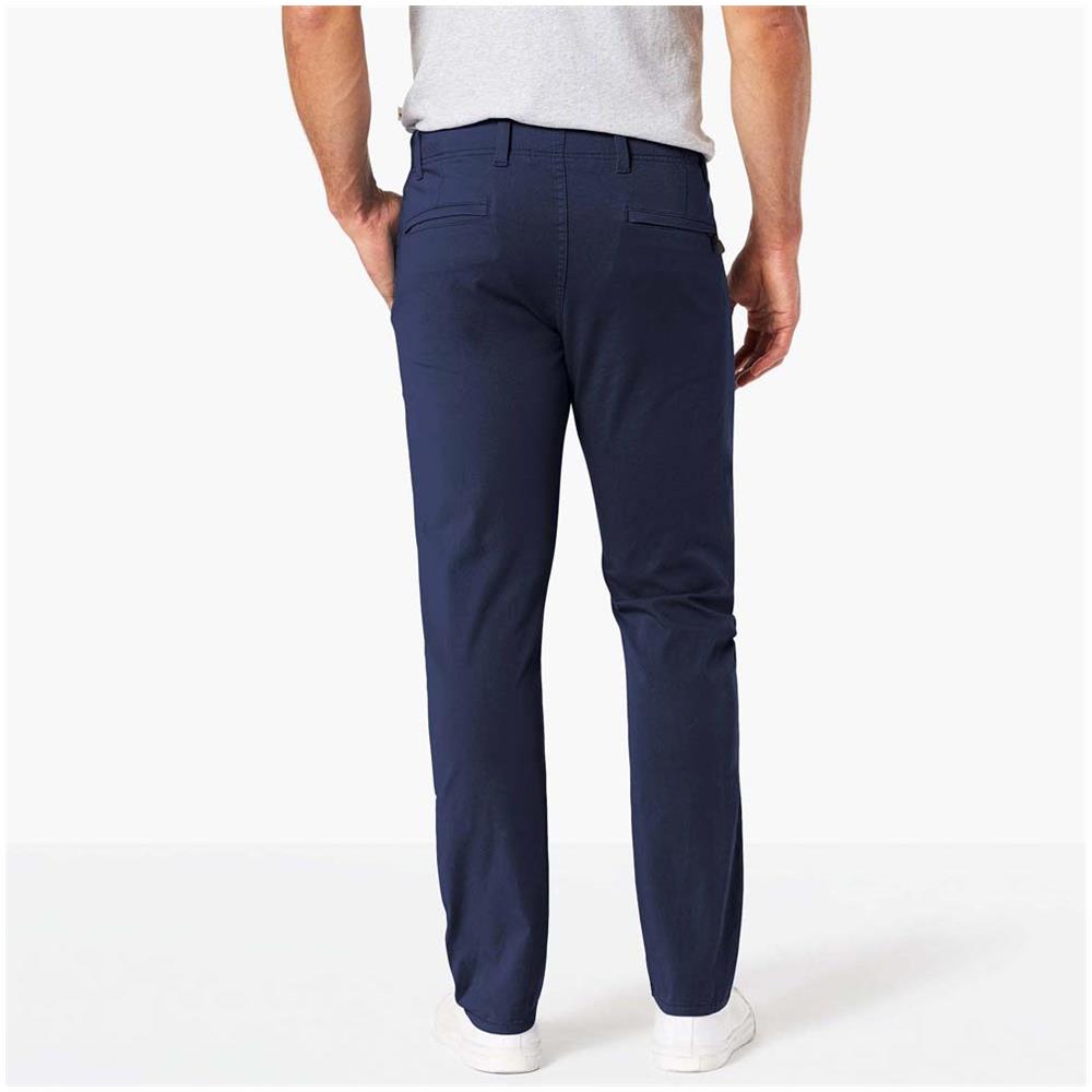 Pantaloni Dockers Alpha Khaki Smart 360 Flex Skinny L34 Abbigliamento Uomo W33-l34 - Foto 2