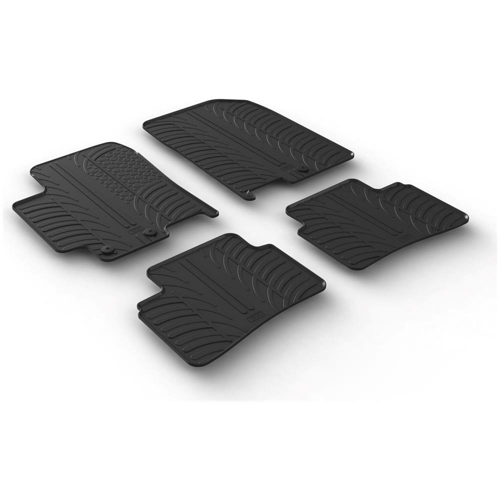 Set Tappeti Su Misura In Gomma - Kia Rio 5p (04-17) - Kia Stonic (10-17) - Foto 1