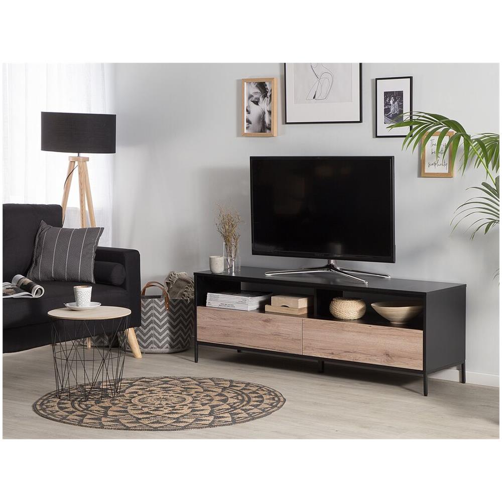 Mobile Tv Legno Chiaro E Nero Sydney - Foto 2