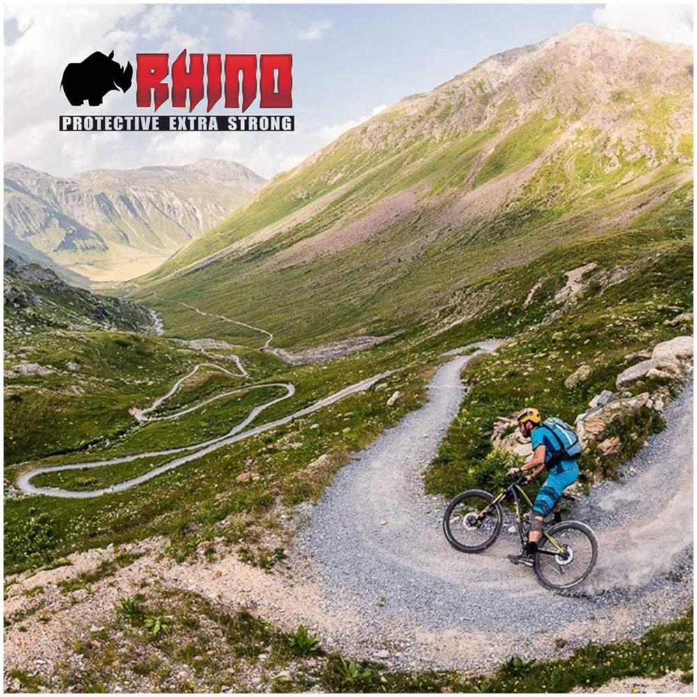 Nastro Pellicola Adesiva Trasparente Rhino Per Protezione Telaio Bicicletta, 8 X 50 Cm - Foto 4