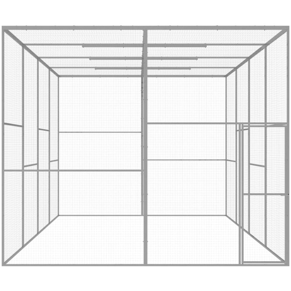 Gabbia per Gatti 6x3x2,5 m in Acciaio Zincato - Foto 3