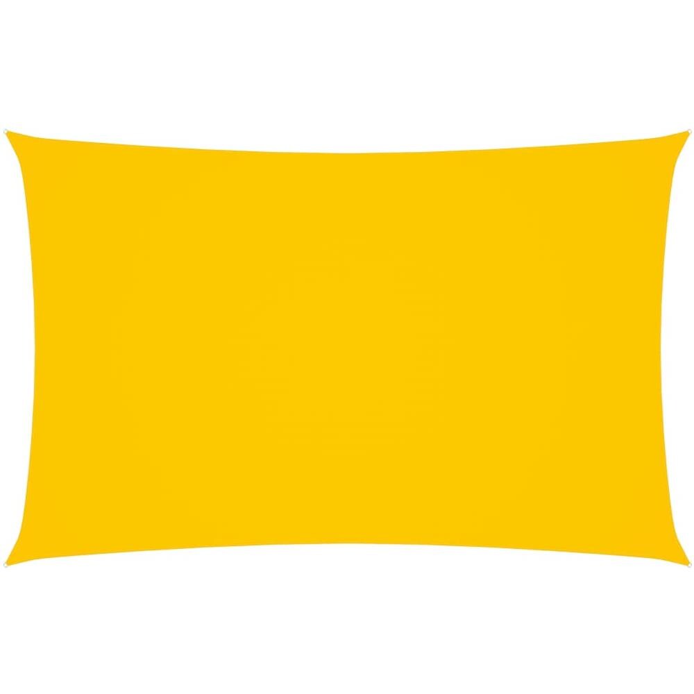 Parasole A Vela Oxford Rettangolare 3x6 M Giallo - Foto 1