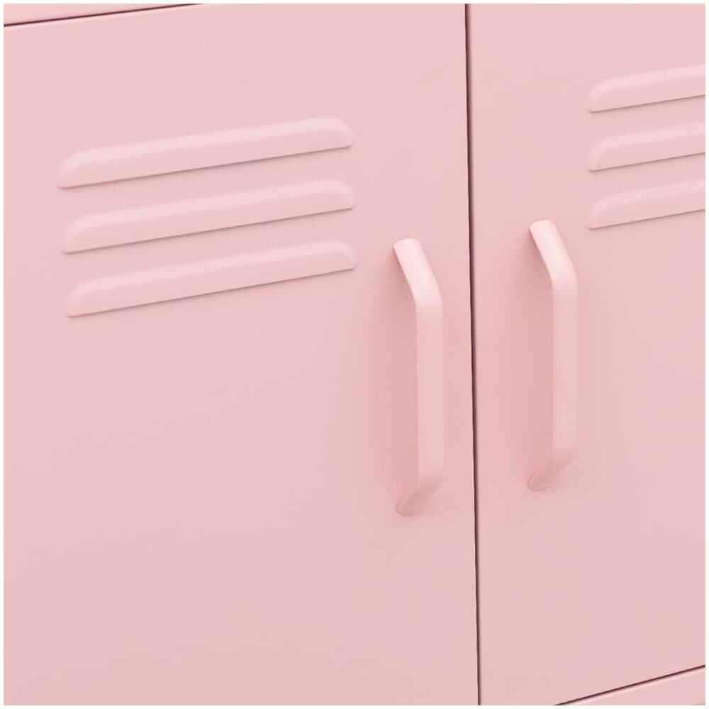 Armadietto Rosa 60x35x56 cm in Acciaio - Foto 3