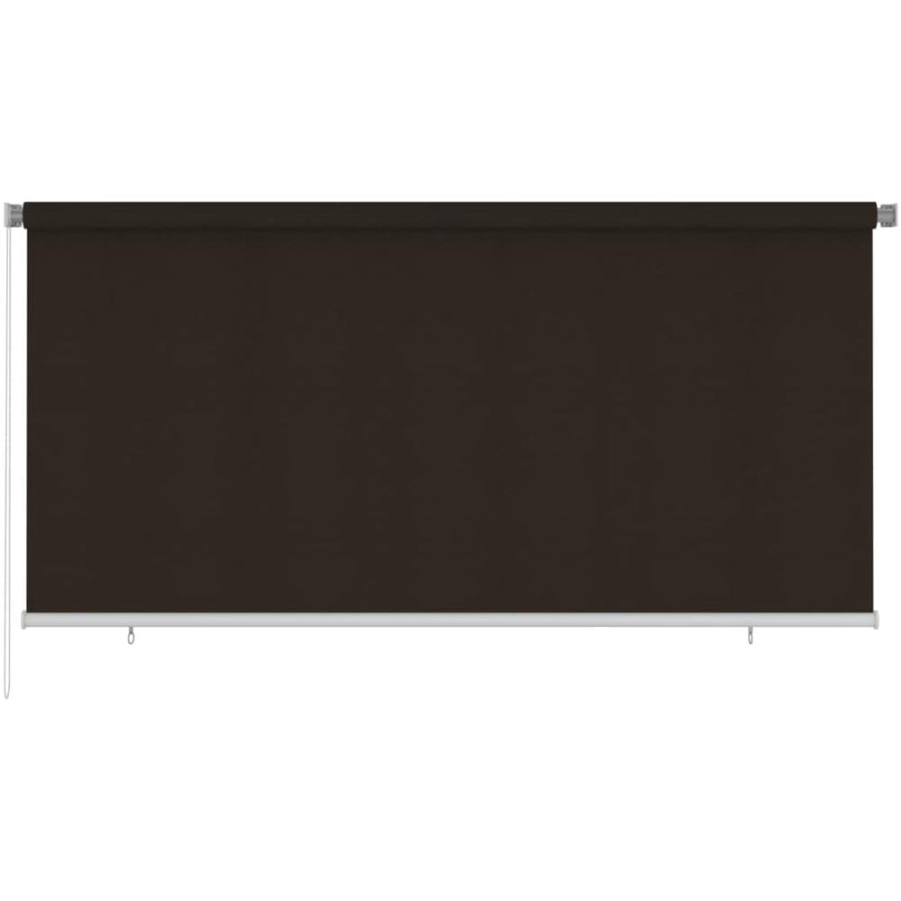 Tenda A Rullo Per Esterni 300x140 Cm Marrone Hdpe - Foto 1